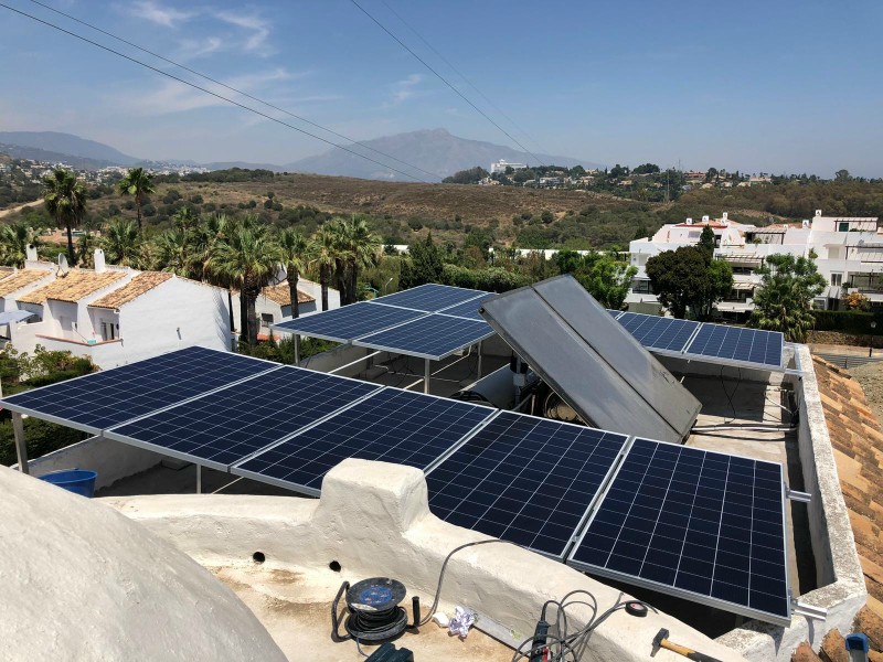 Reparar placas solares en Malaga