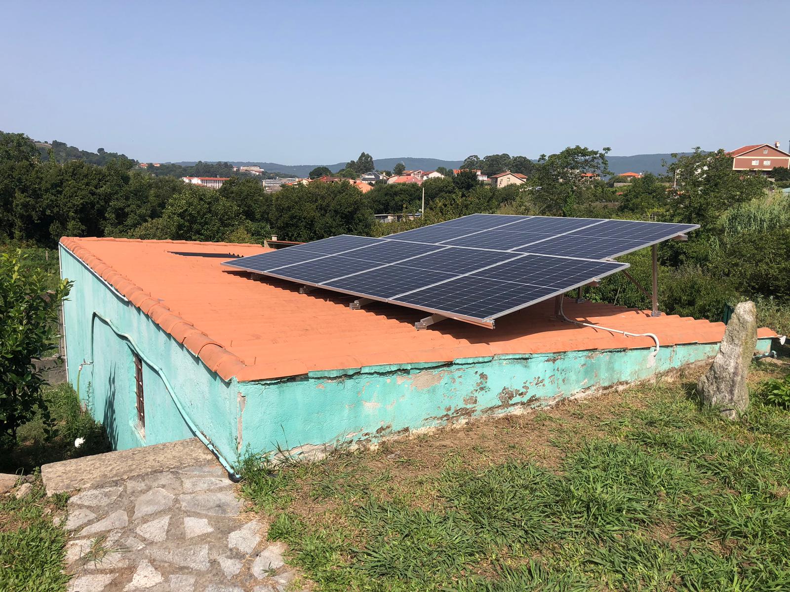 Instalación de placas solares en Galicia