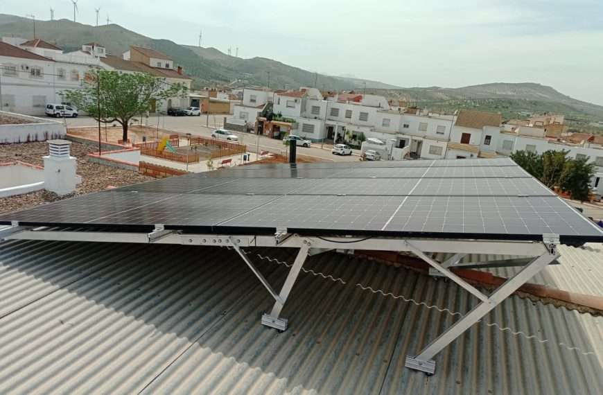Instalación de placas solares en la ciudad de Málaga