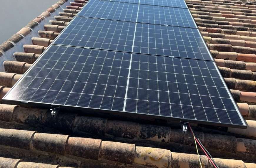 Instalación fotovoltáica en Málaga Rio Gordo