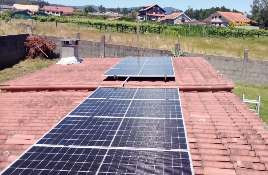 Instalación de placas solares en Tomiño Pontevedra