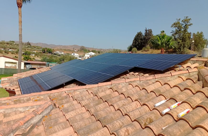 Instalación placa solares en Cártama