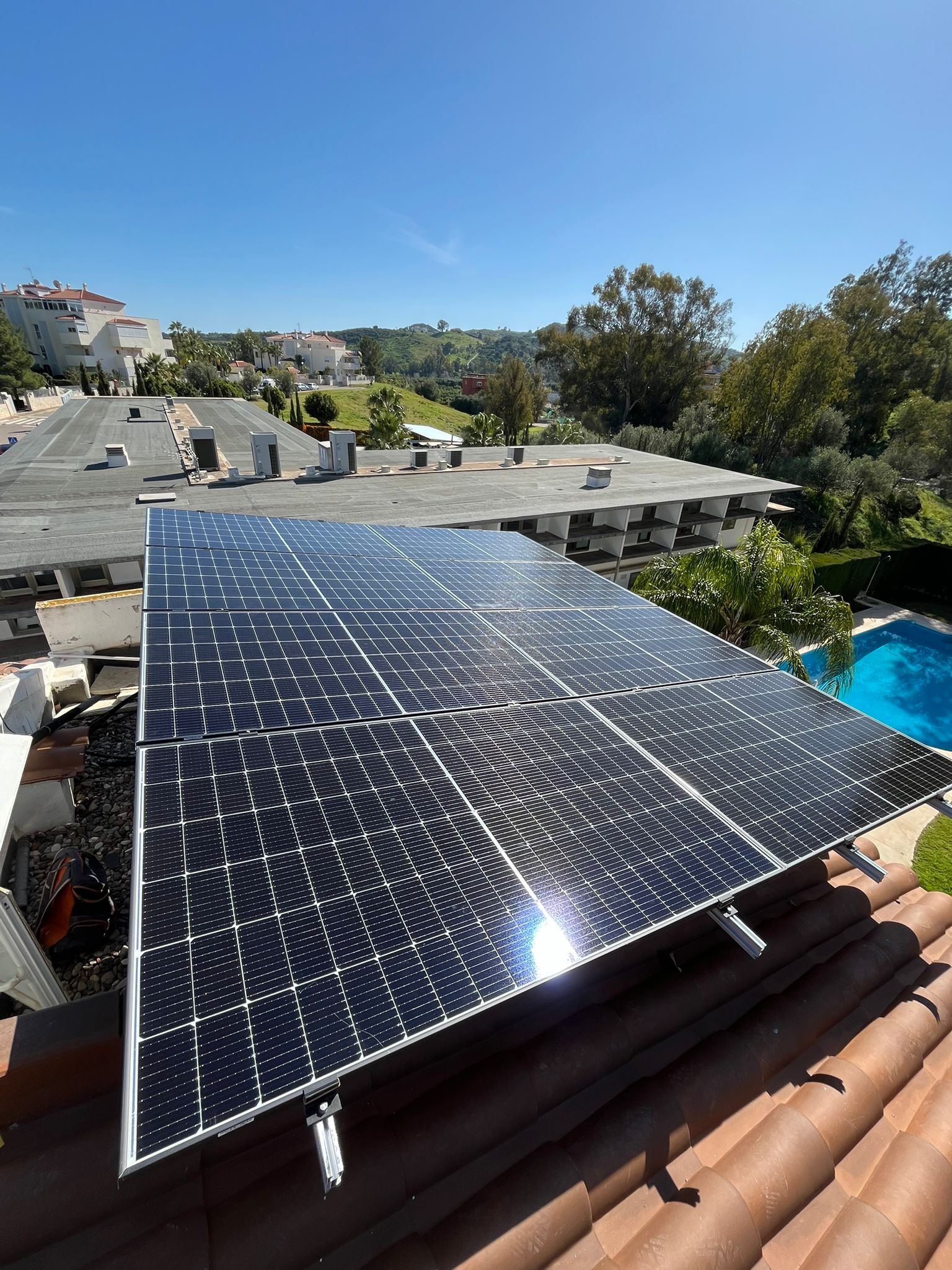 Instalación solar en mijas 36kw