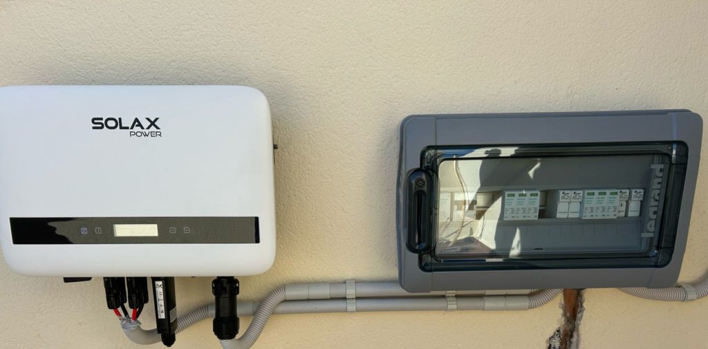 Instalación inversor solar 3.6kw