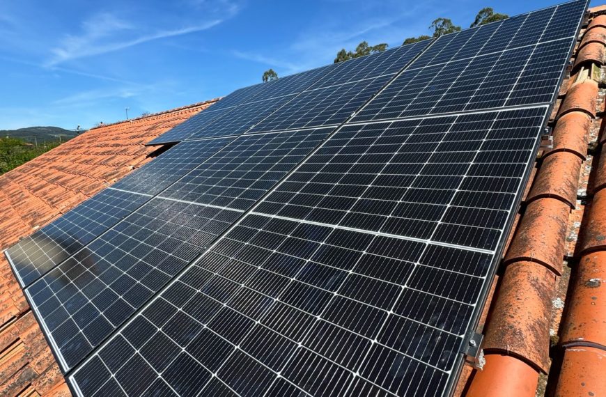 Instalación 7 paneles solares en Tomiño