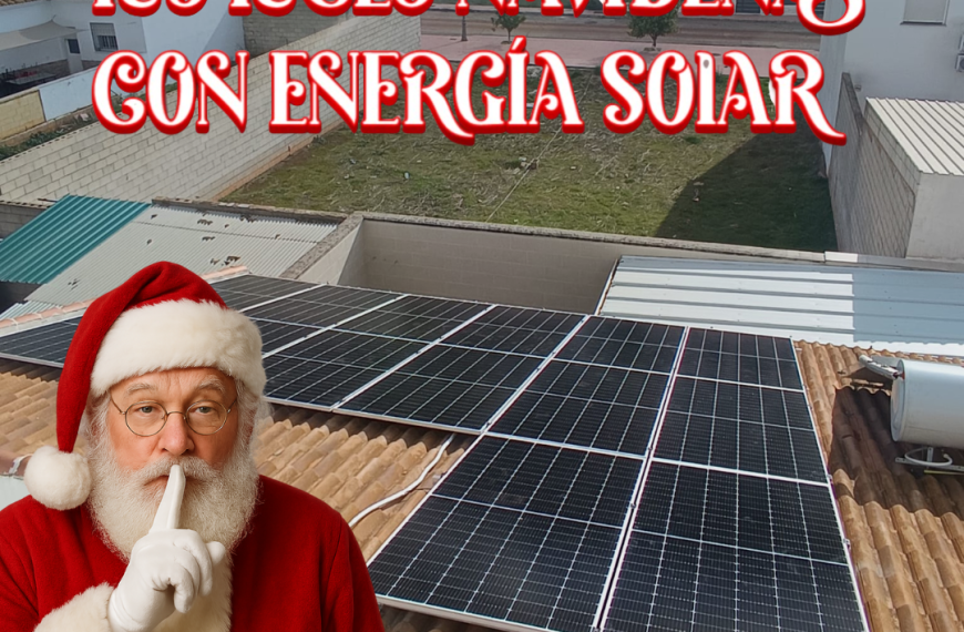 Esta Navidad, ilumina tus fiestas con energía solar