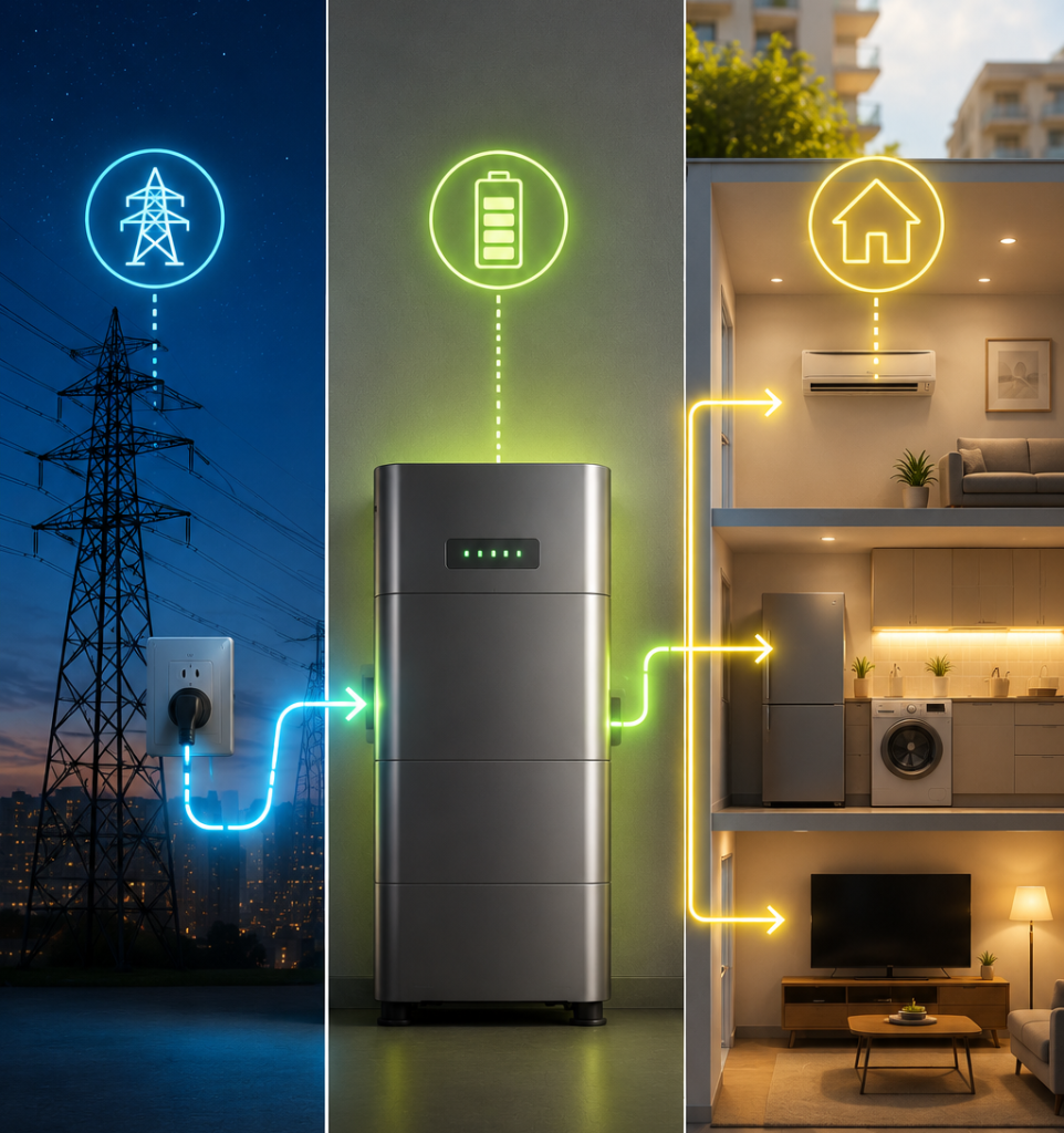 ¿Cómo funcionan las baterías en pisos? Ahorra en la factura de la luz almacenando energía