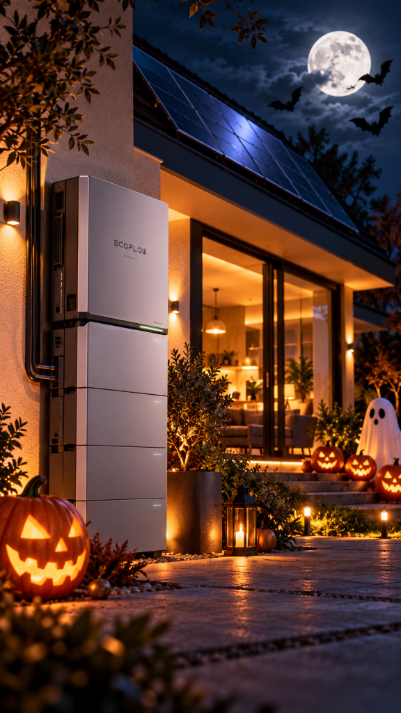 🎃 Halloween 2026: de día, el sol; de noche, tu batería. ¡Sin sustos!